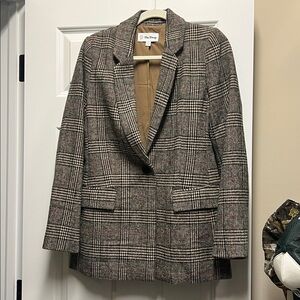 Plaid Blazer Jacket
